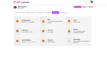"Social credit": A user's "badges" which reflect the user's participation and trust levels within the forum community
