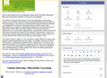 The Mautic email editor