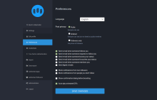 Mastodon user settings