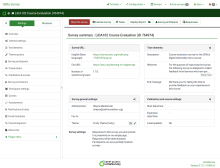 Limesurvey administrator configuration