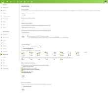 The "OnlyOffice" app configuration page for NextCloud