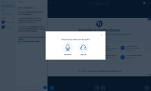 Joining a BBB session, you get the option of using a microphone to participate or being a 'listen-only' participant.