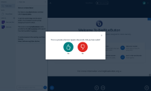 If you select "microphone", you will next be asked to speak into it and do an 'echo test' to calibrate BBB's echo cancellation algorithms.