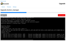 A Discourse web upgrade underway. 