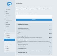 The 'house rules' on the social.fossdle.org instance. 